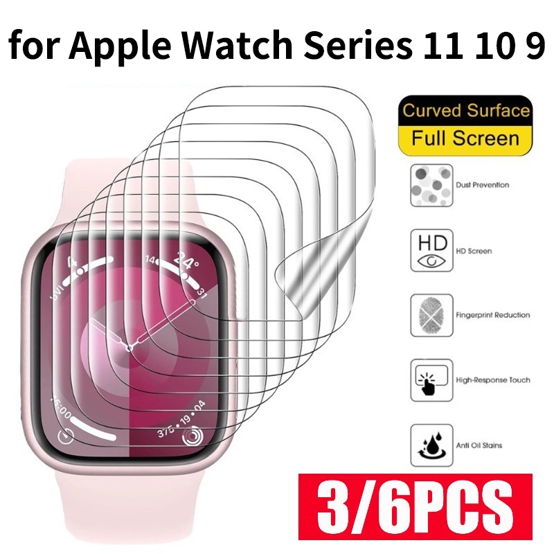 Hydrogel Screen Protector - 6pcs Screen Protector Film for Apple