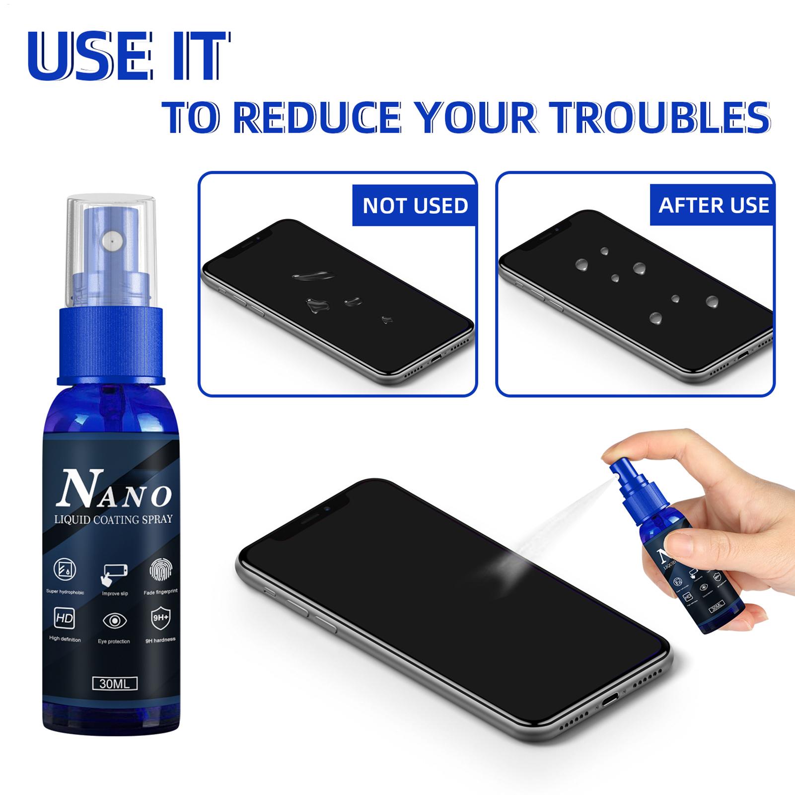 30ml Anti-Scratch Coating Prot - Oleophobic Coating Spray ulasan dan harga