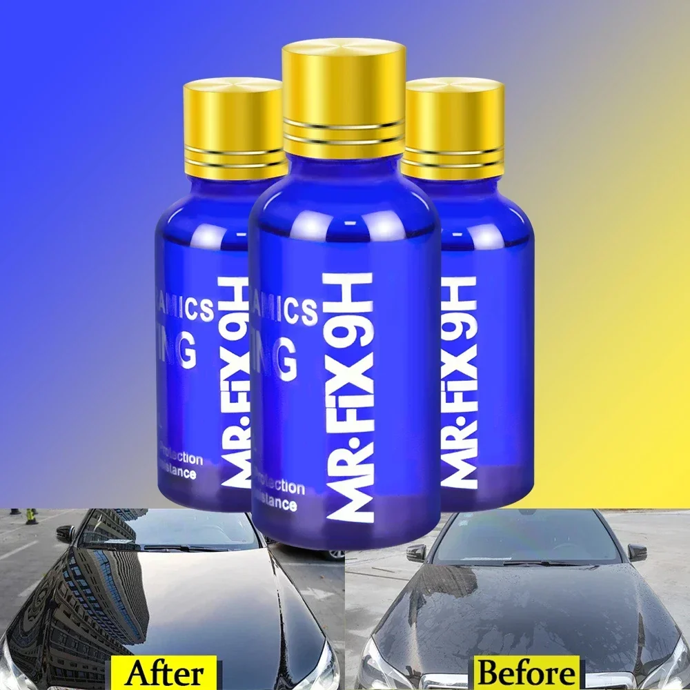 3PCS 9H Car Liquid Ceramic Coa - Nano Liquid Coating ulasan dan harga