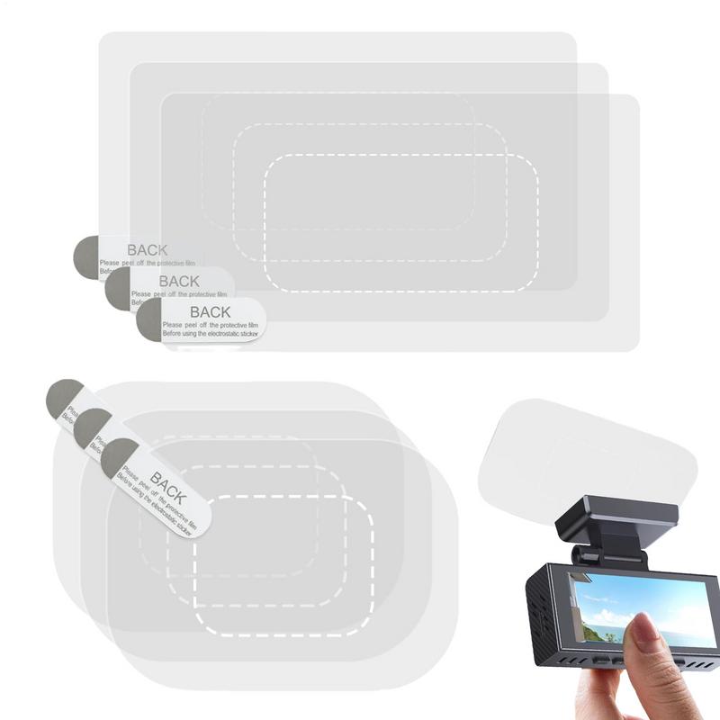 6pcs Static Stickers For Dashc - Glass Protector Auto ulasan dan harga