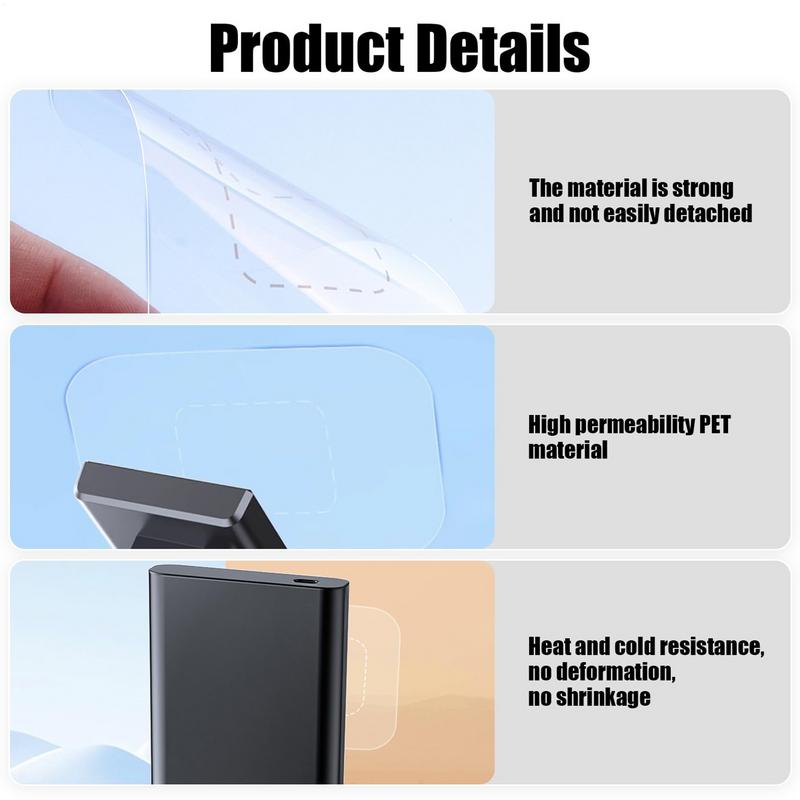 6pcs Static Stickers For Dashc - Glass Protector Auto ulasan dan harga