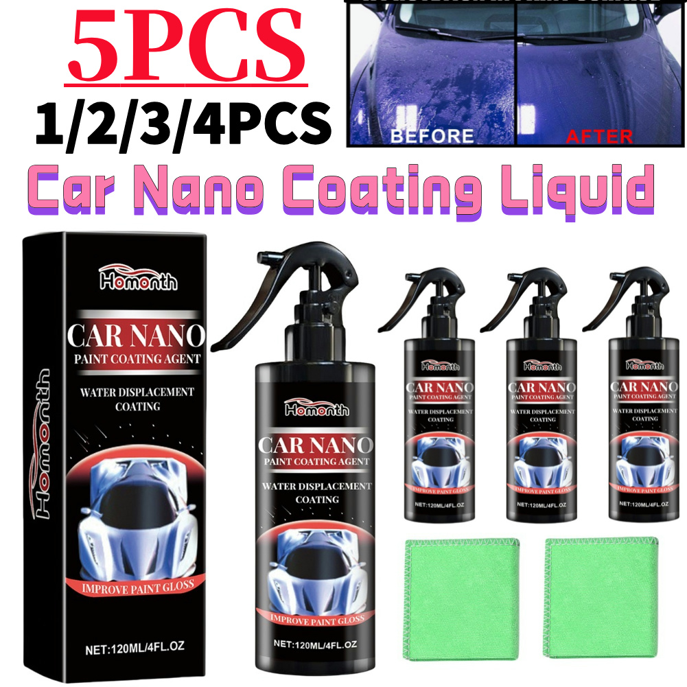 1-5Pcs Car Nano Coating Liquid - Nano Liquid Coating ulasan dan harga