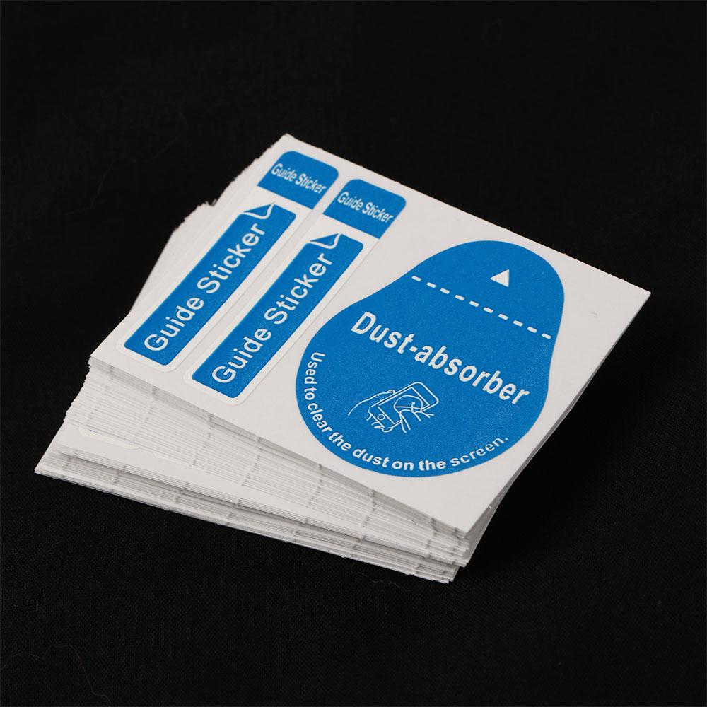 Lens Tempered Glass Guide Stic - Dust Removal Sticker ulasan dan harga