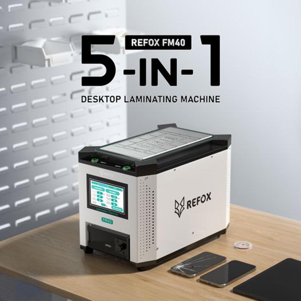 REFOX FM-40 5in1 Laminating Ma - Screen Alignment Tool ulasan dan harga