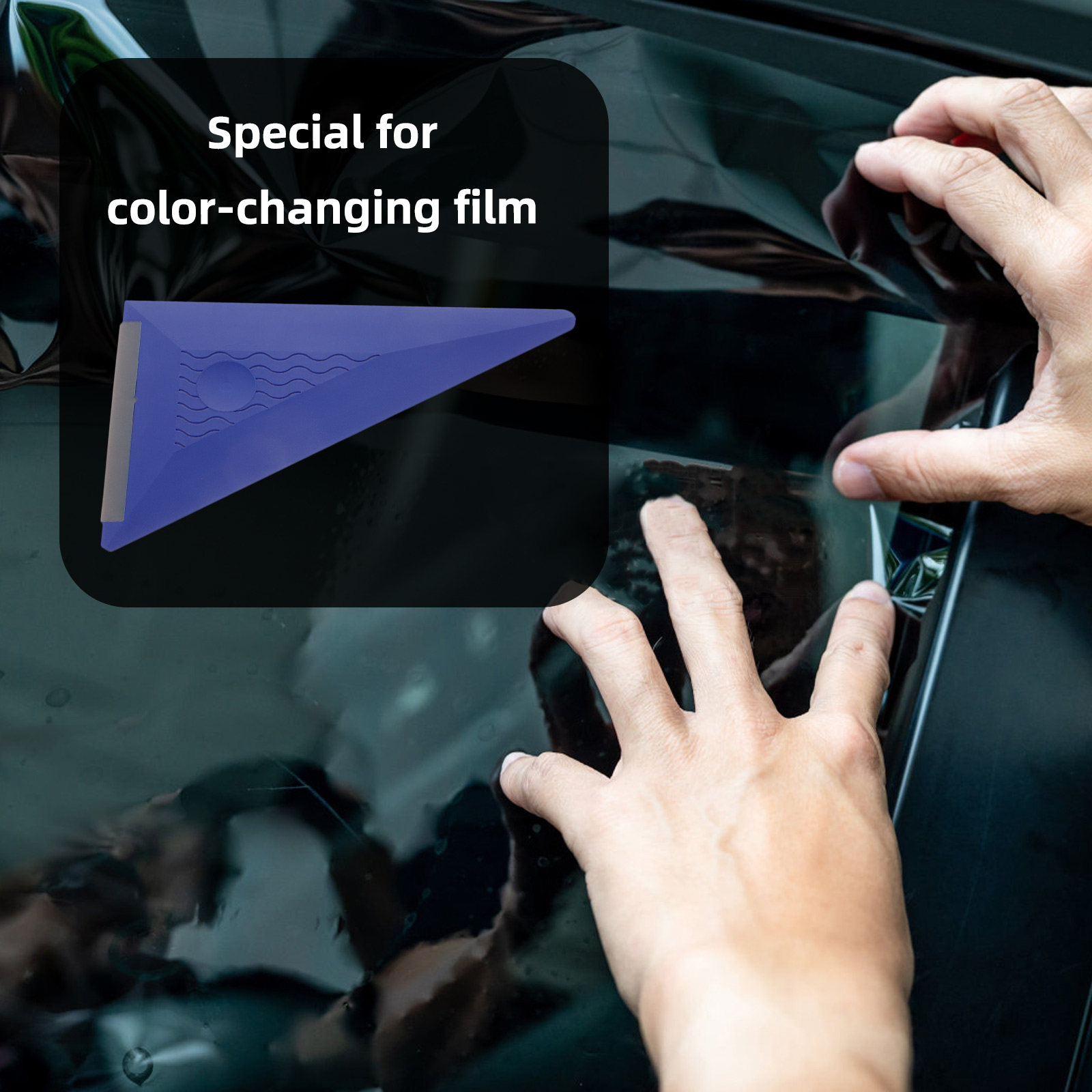 Auto Film Scraper Triangle Car - Air Bubble Remover ulasan dan harga