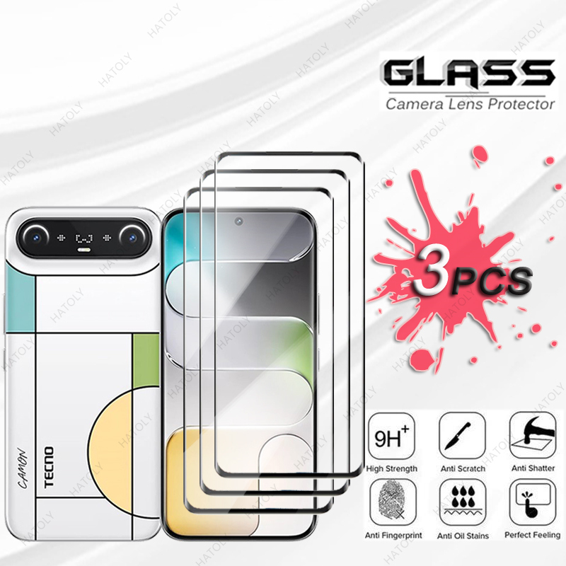3D Edge Curved Glass For Tecno - Curved Edge Screen ulasan dan harga