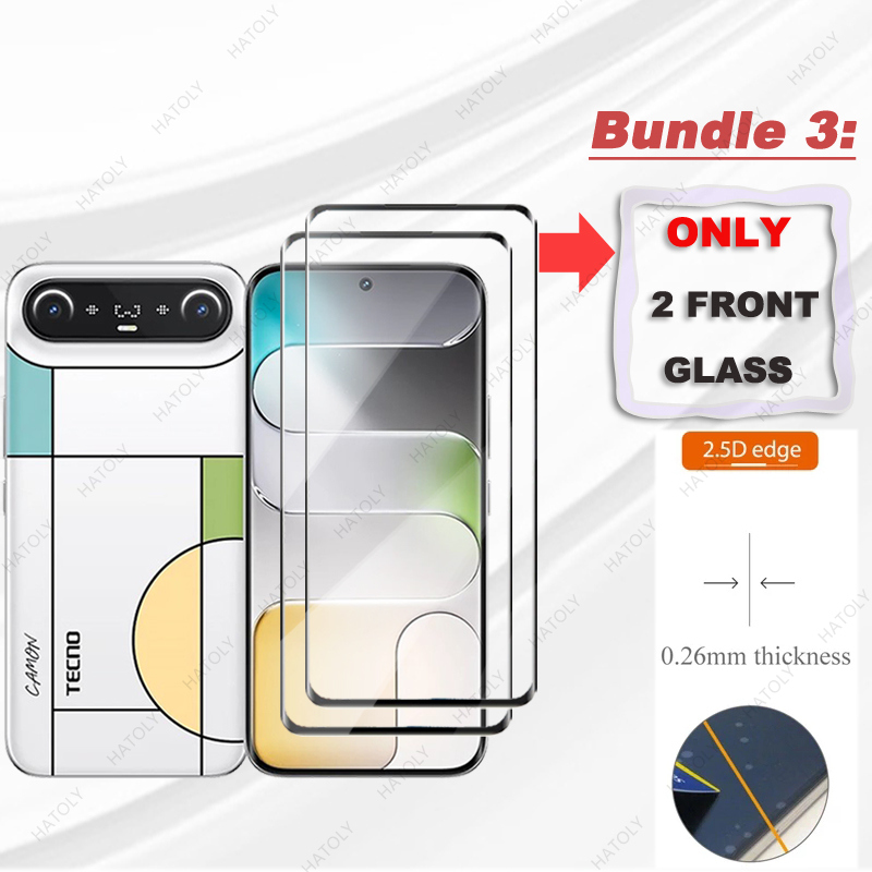 3D Edge Curved Glass For Tecno - Curved Edge Screen ulasan dan harga