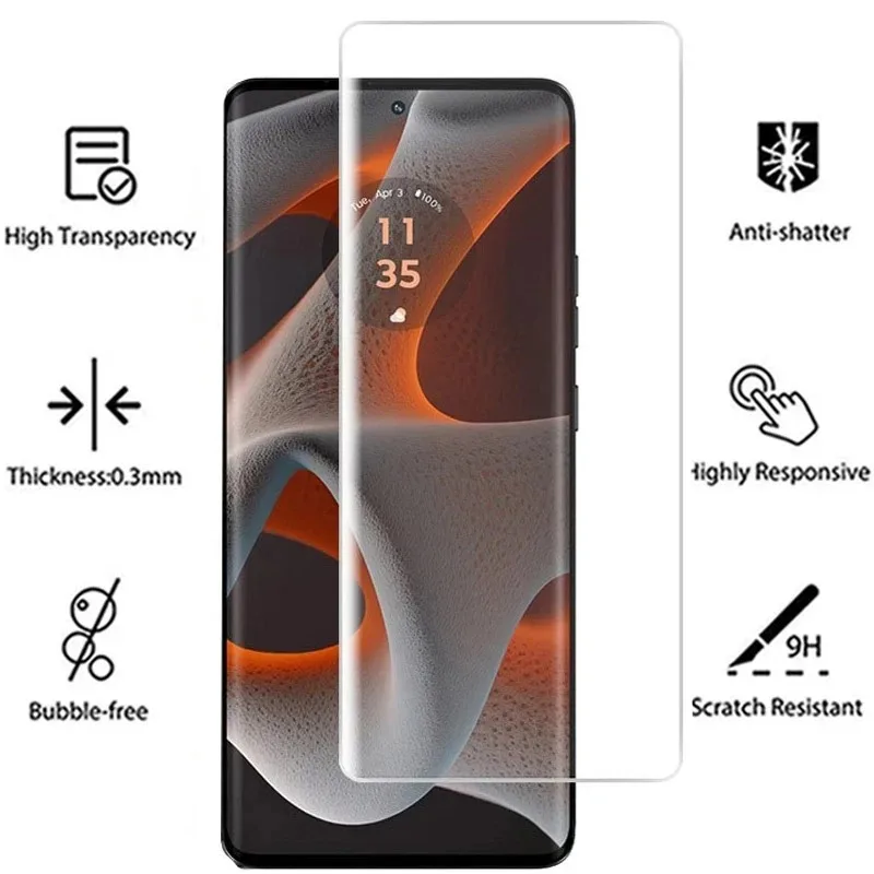 3D Curved Full Glue UV Tempere - Curved Edge Screen ulasan dan harga