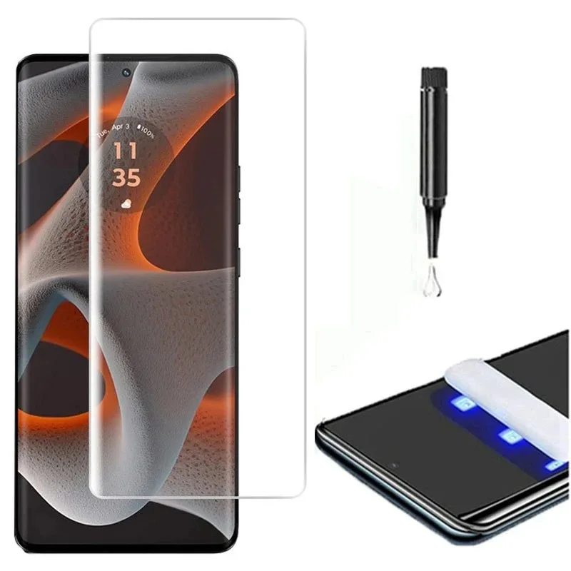 3D Curved Full Glue UV Tempere - Curved Edge Screen ulasan dan harga