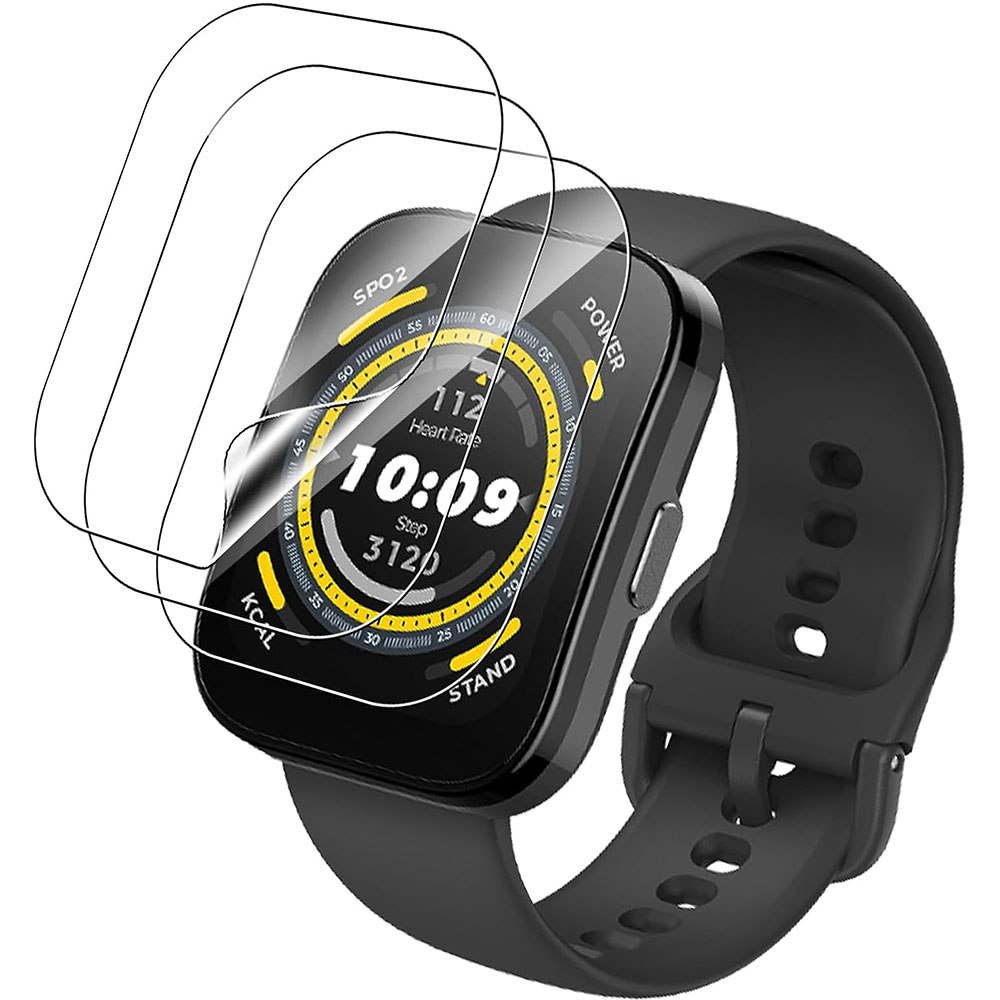 3PCS Clear HD Film Screen Prot - Smartwatch Screen Film ulasan dan harga