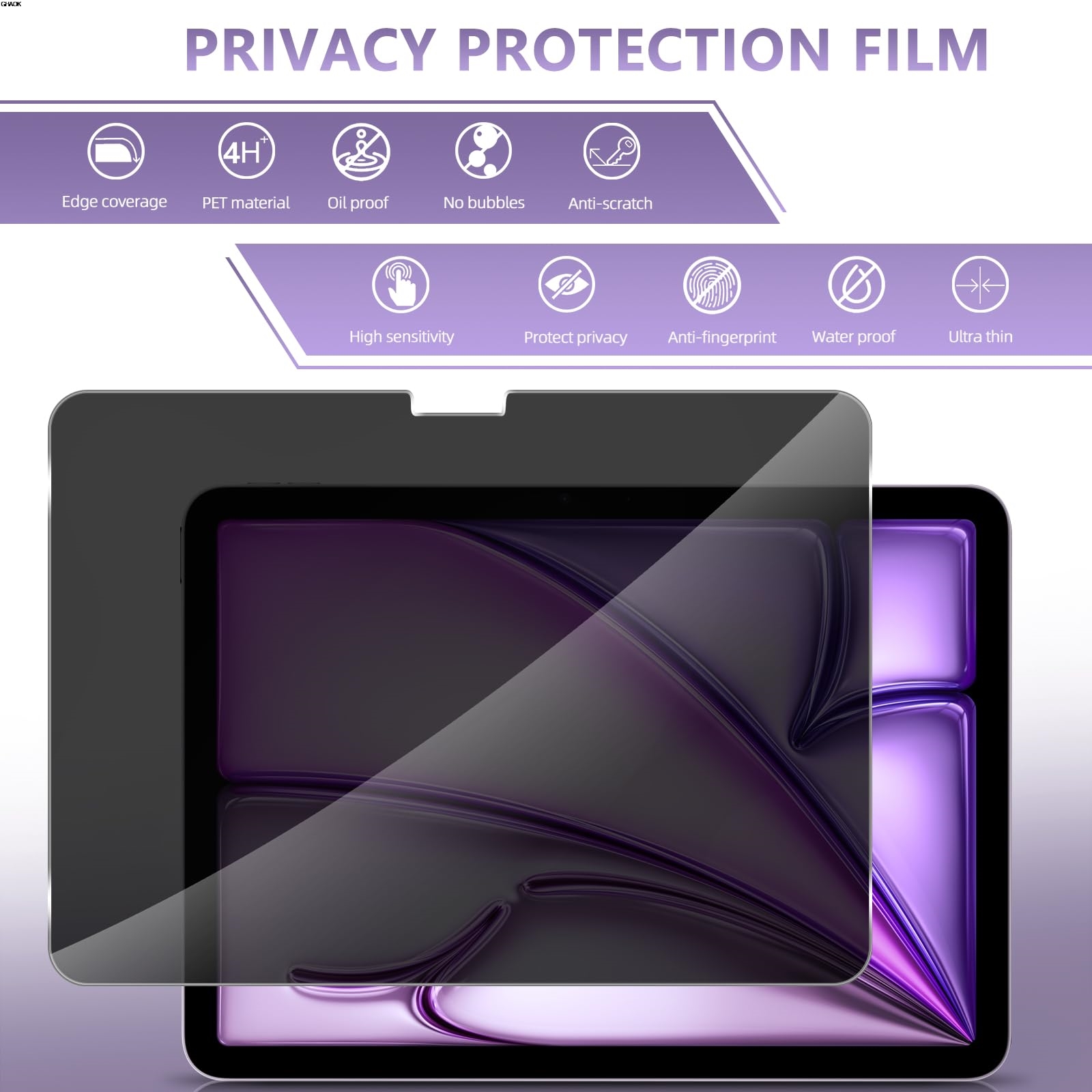 2 Way Privacy Anti-Spy Screen  - Anti Blue Light Film ulasan dan harga