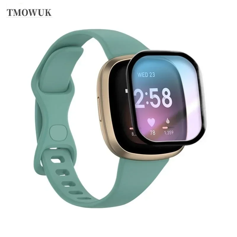 For Fitbit Sense 2 Versa3 2 4  - Flexible Tpu Film ulasan dan harga