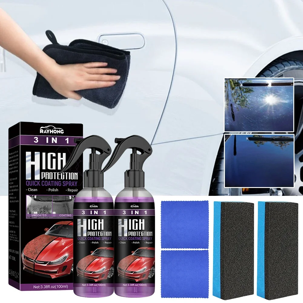 3 In 1 Car Ceramic Nano Coatin - Nano Liquid Coating ulasan dan harga