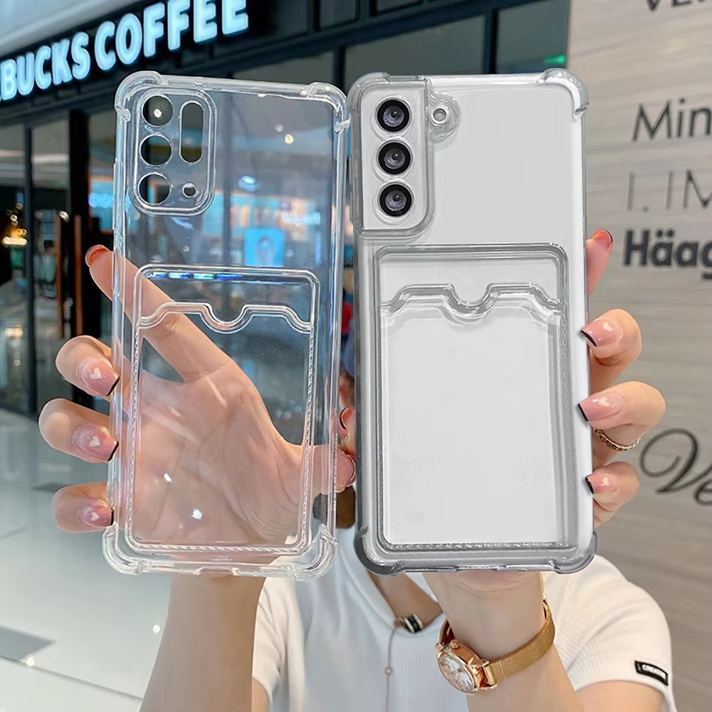 Clear Silicone Card Slot Holde - Camera Lens Protector ulasan dan harga