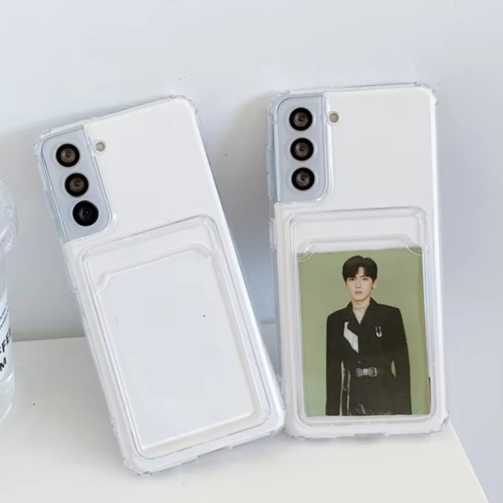 Clear Silicone Card Slot Holde - Camera Lens Protector ulasan dan harga