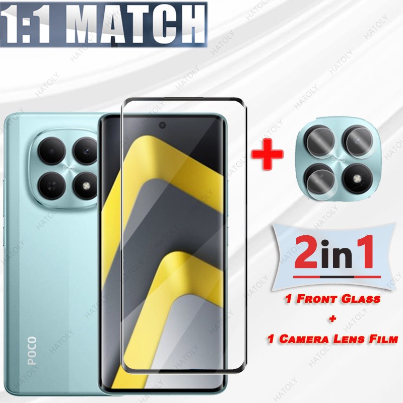 For Xiaomi Poco M8 Glass 3D Ed - Curved Edge Screen ulasan dan harga