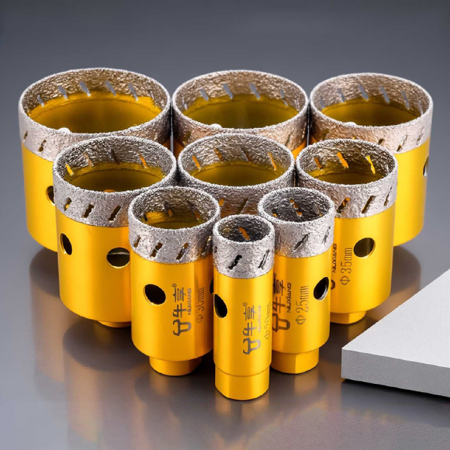 Diamond Drill Bit Angle Grinde - Screen Protector Cutter ulasan dan harga